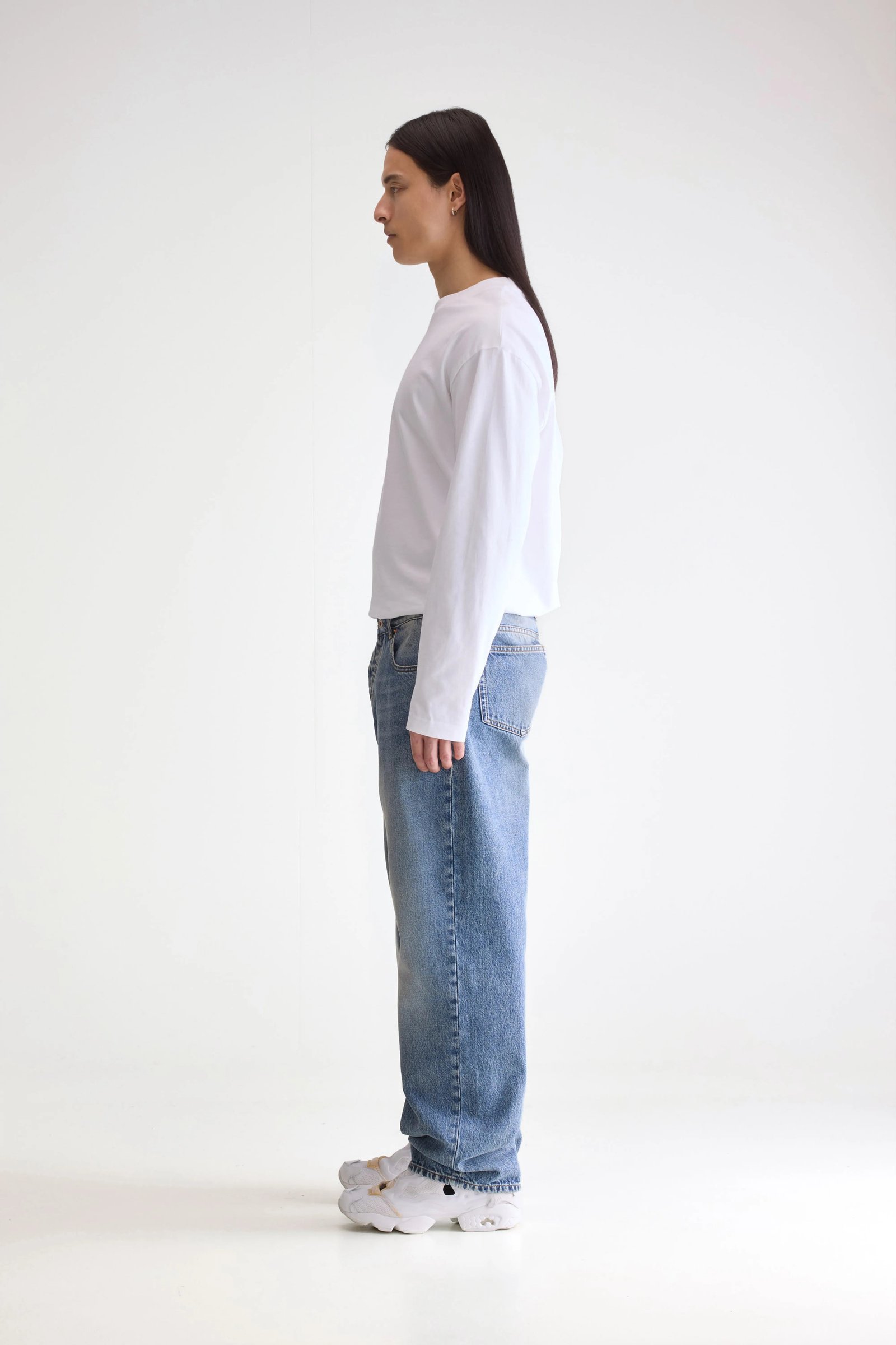 Denim N. 08 straight jeans (251 / M / VINTAGE LT BLUE) - Image 3