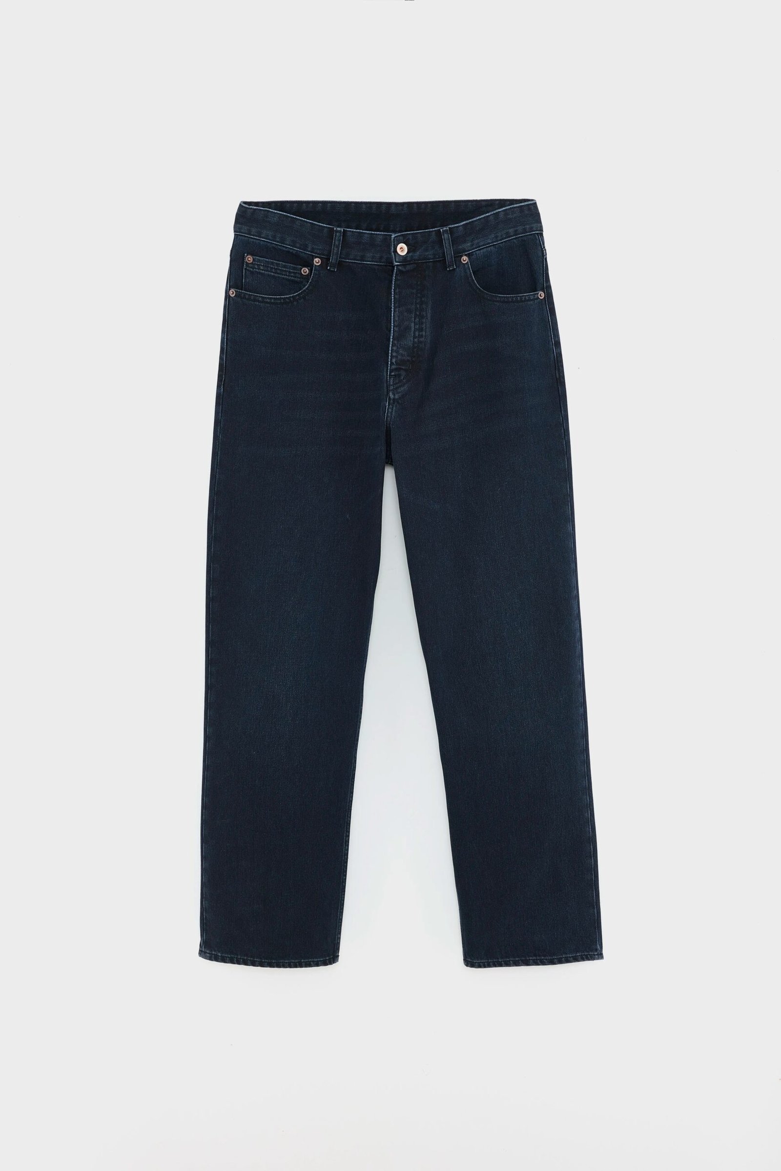 Denim N. 08 straight jeans (252 / M / BLACK BLUE) - Image 8