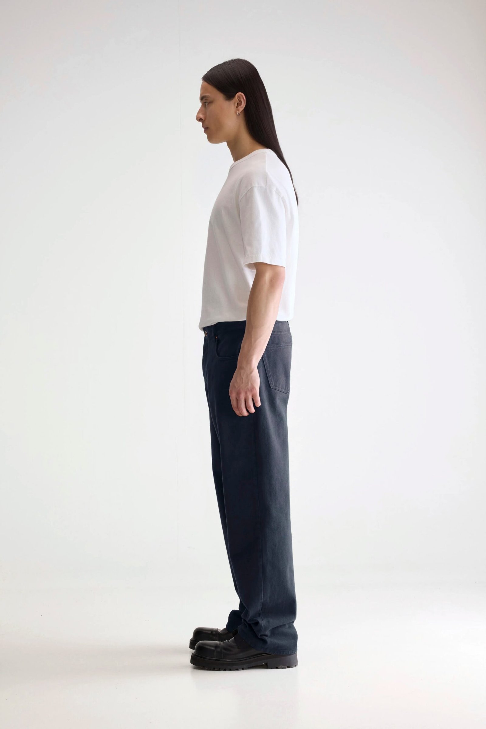 Denim N. 08 straight jeans (252 / M / BLACK BLUE) - Image 5