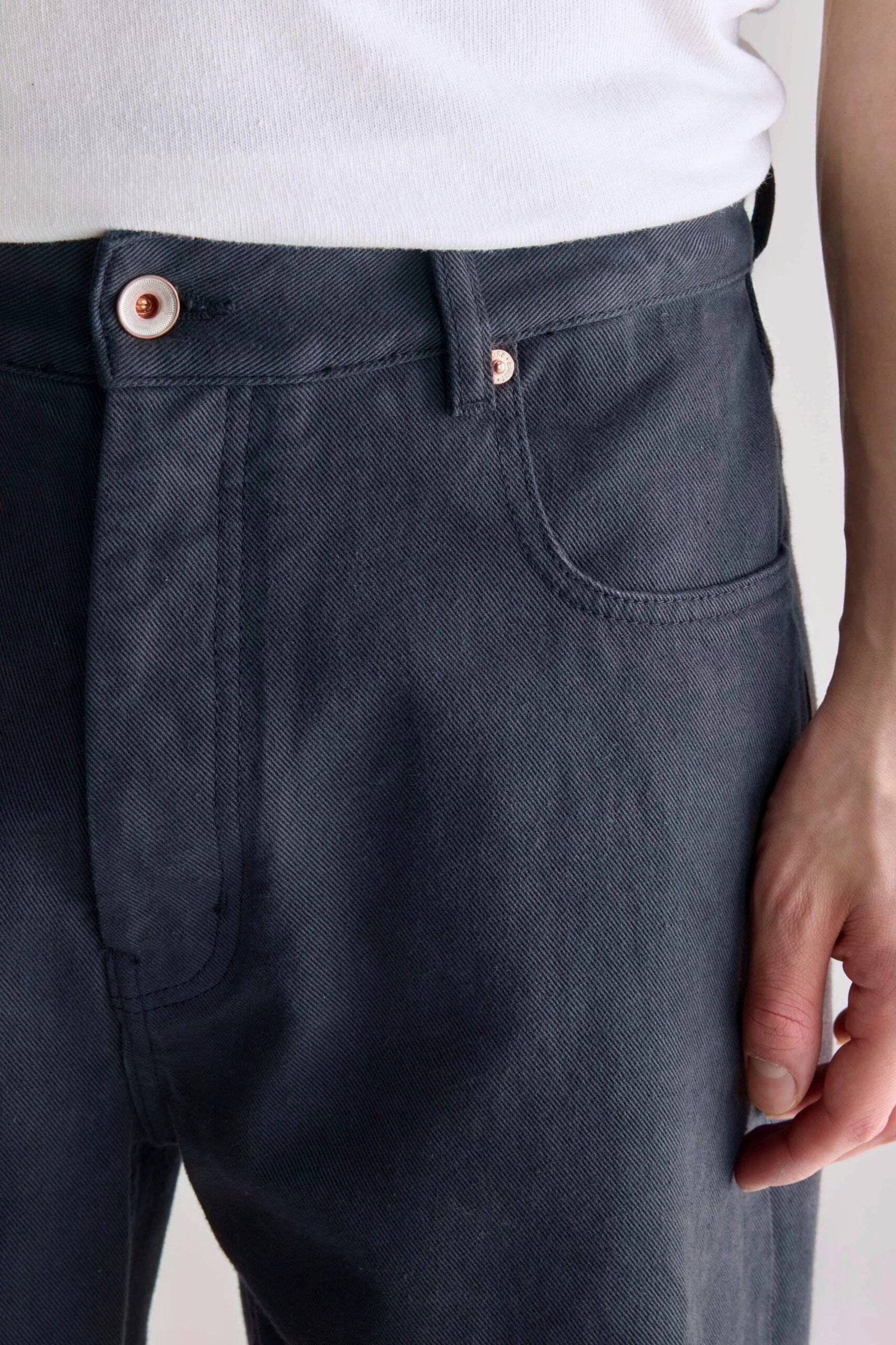 Denim N. 08 straight jeans (252 / M / BLACK BLUE) - Image 6