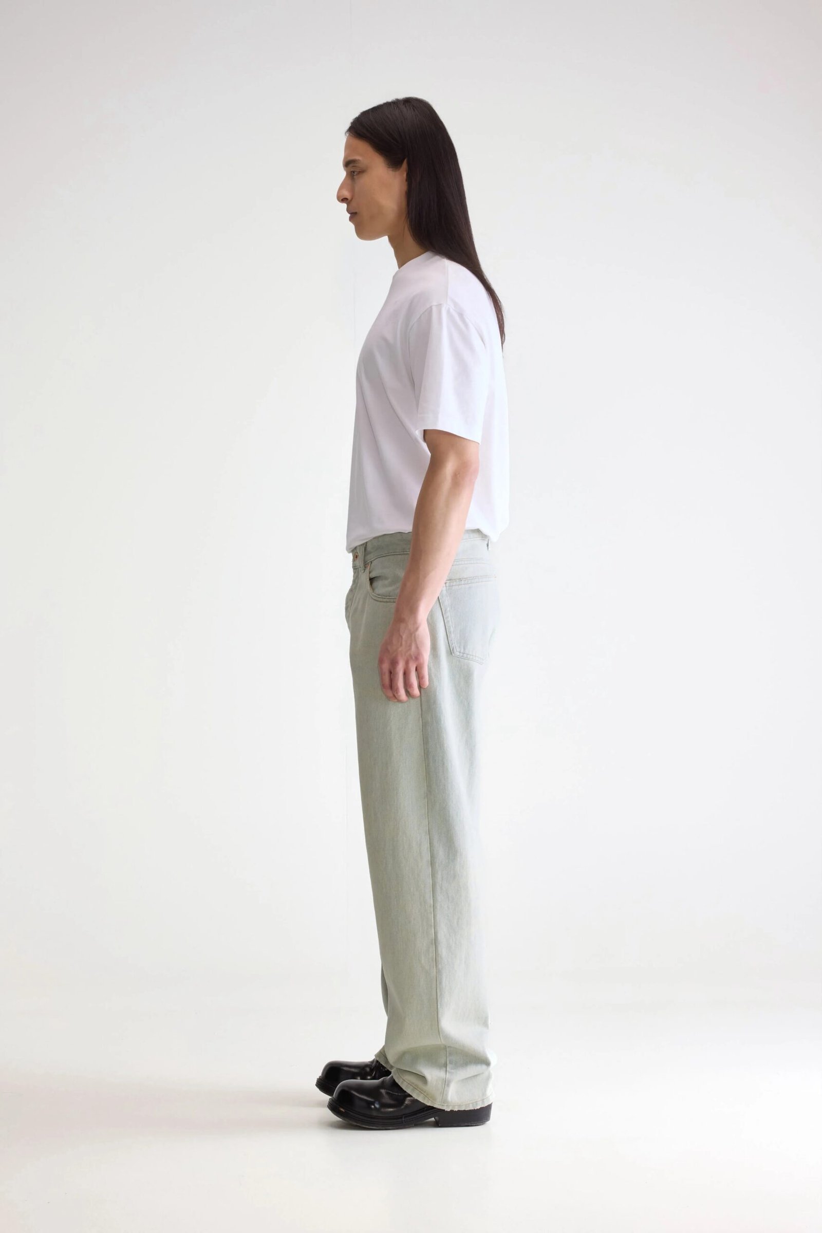 Denim N. 08 straight jeans (252 / M / DUSTY BLEACH) - Image 5