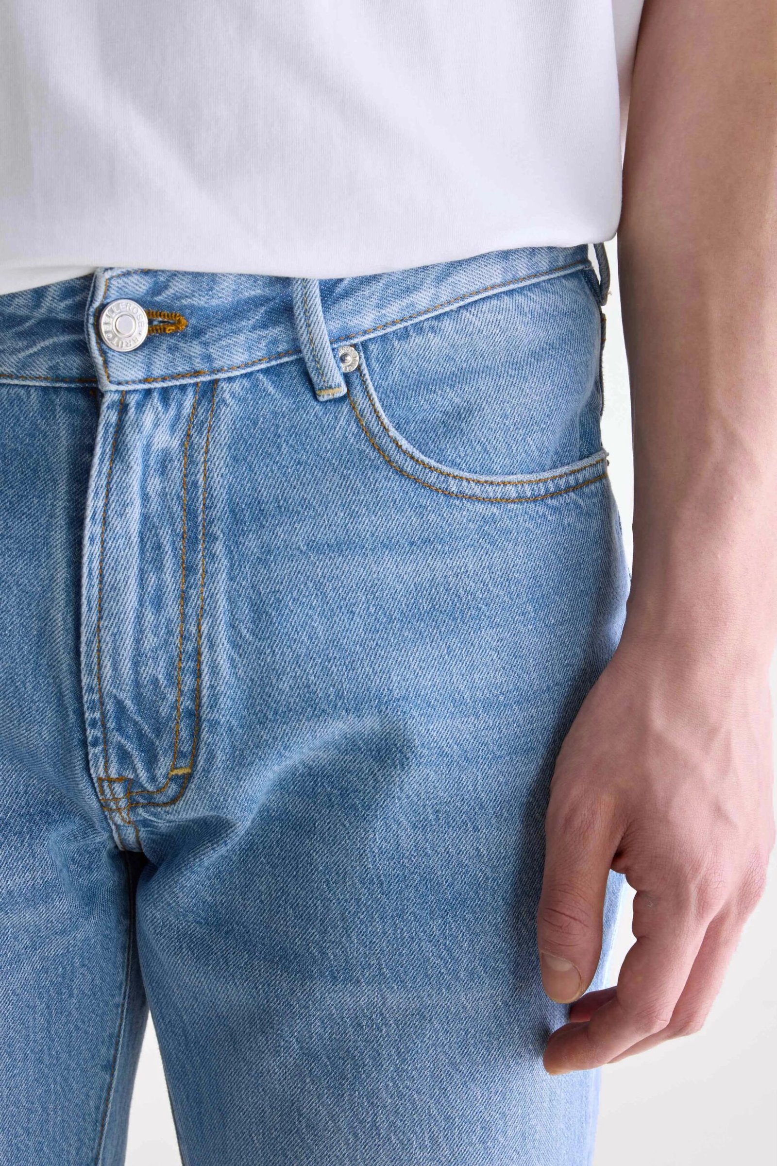 Denim N. 04 slim jeans (252 / M / VINTAGE LT BLUE) - Image 6