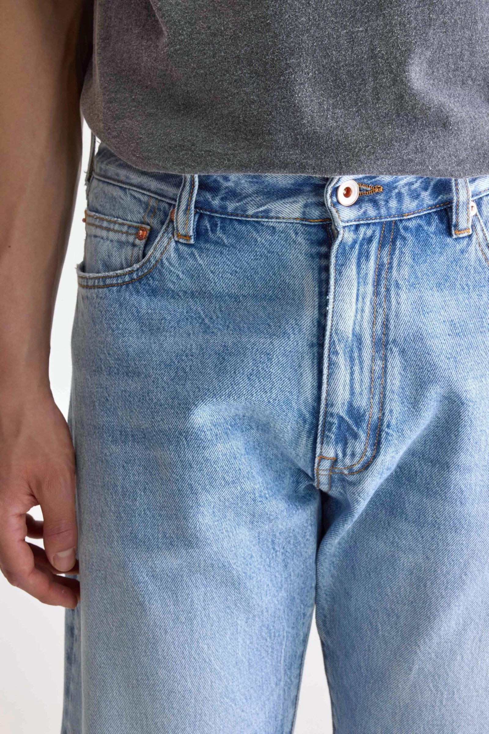 Denim N. 09 straight jeans (252 / M / VINTAGE BLUE) - Image 6