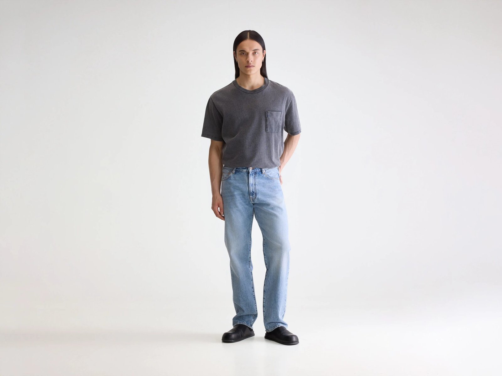 Denim N. 09 straight jeans (252 / M / VINTAGE BLUE)