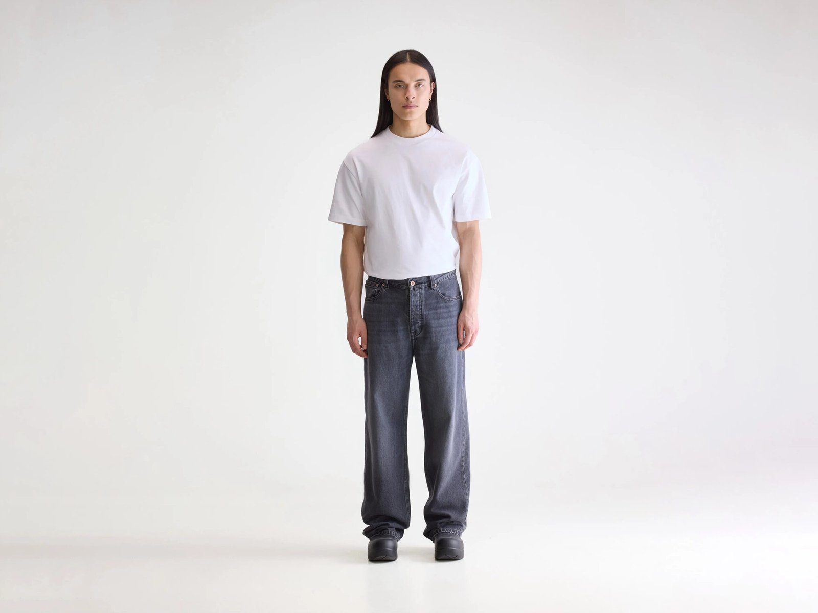 Denim N. 05 wide jeans (252 / M / VINTAGE BLACK)