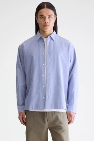 Flip relaxed shirt (252 / M / CHAMBRAY)