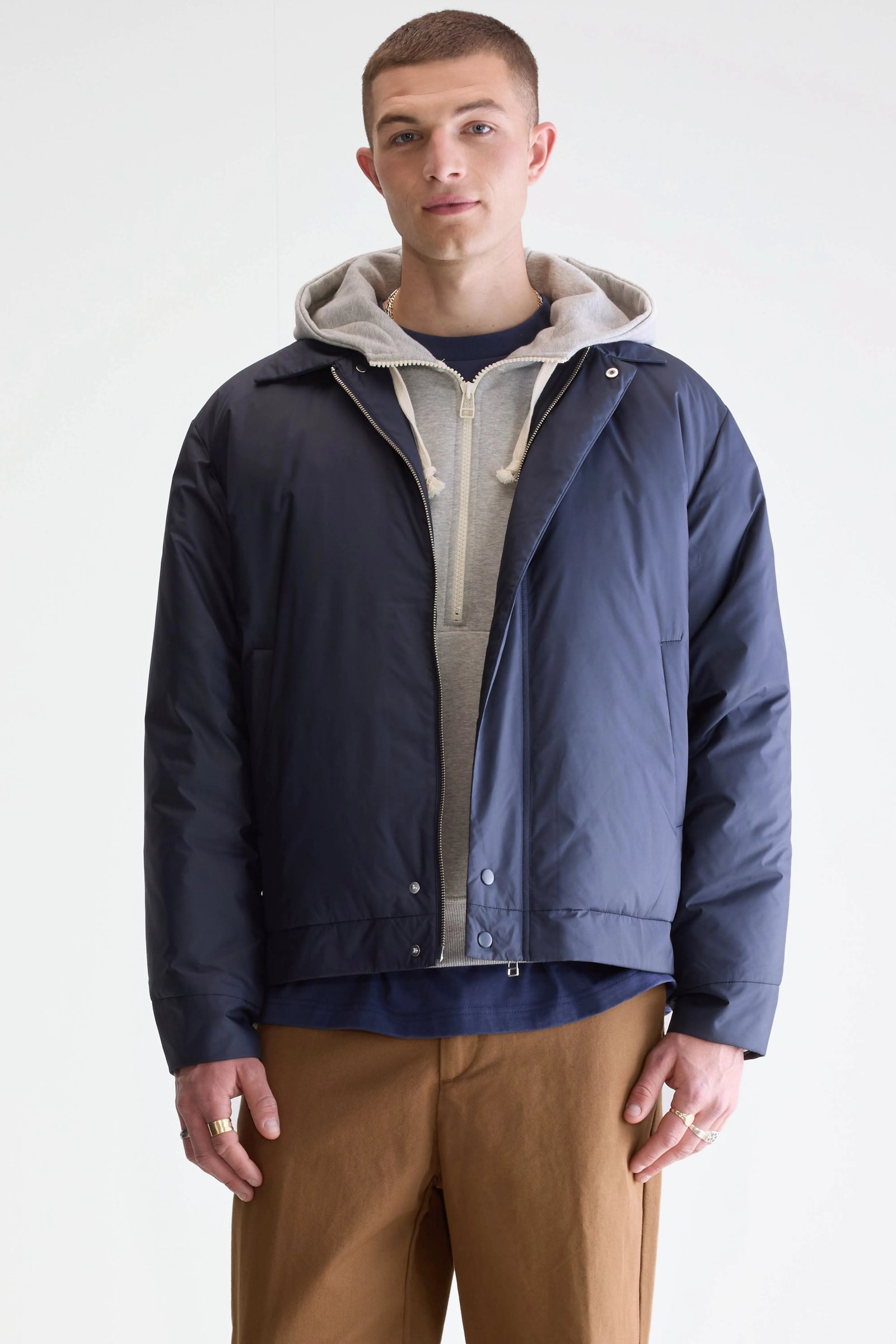 Hammy padded jacket (252 / M / NAVY) - Image 3