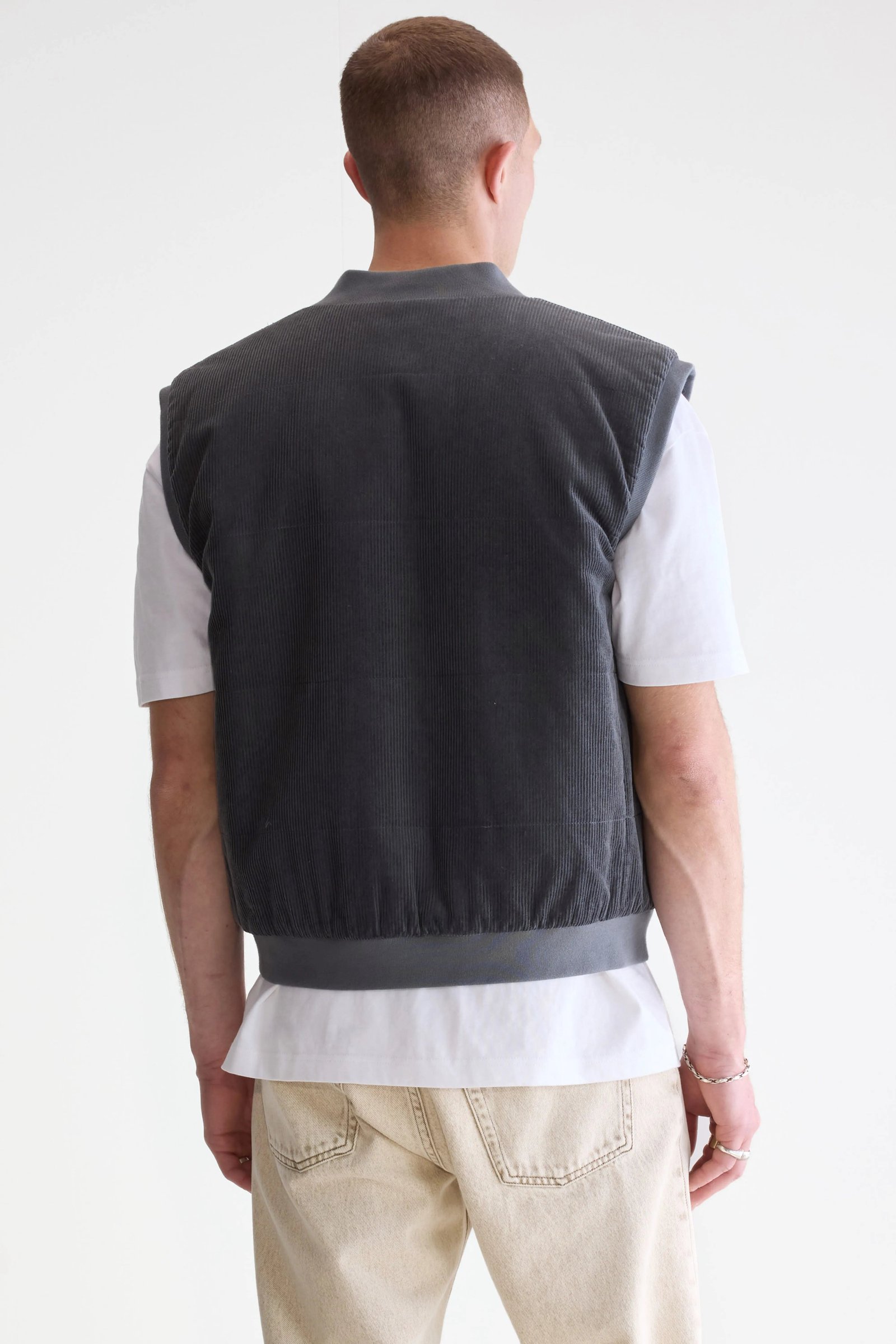 Jocko bodywarmer (252 / M / ELEPHANT) - Image 5