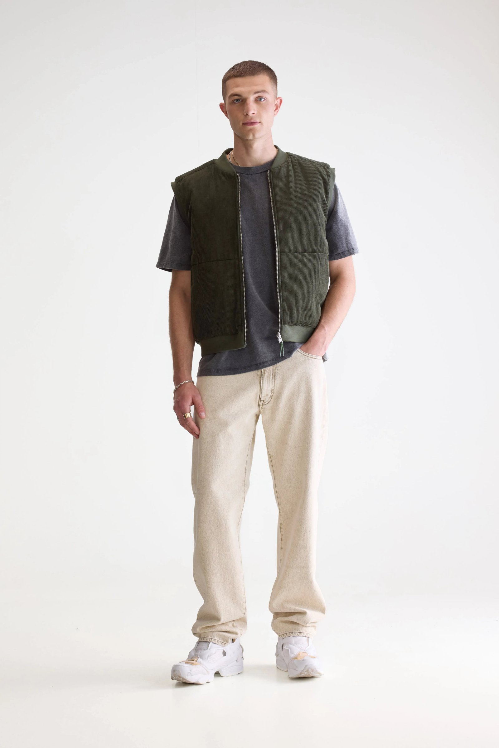 Jocko bodywarmer (252 / M / DARK OLIVE) - Image 4