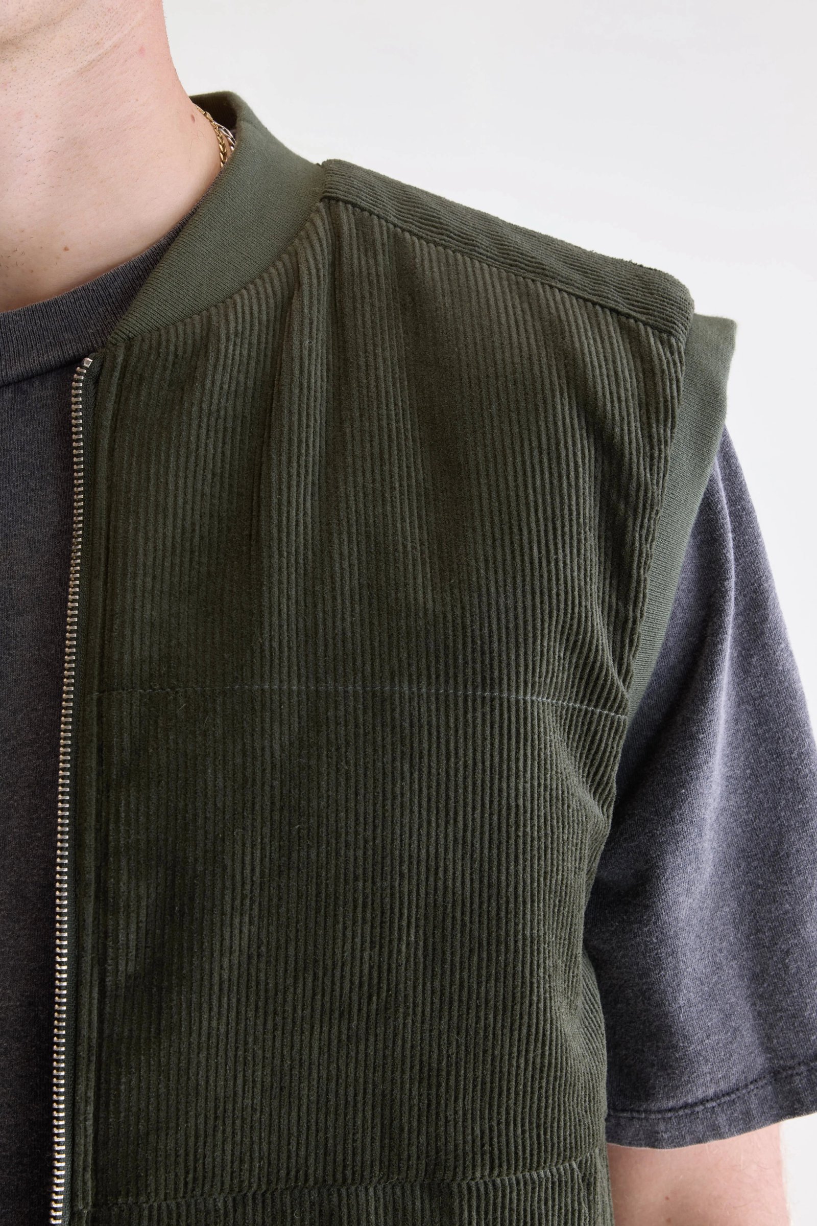 Jocko bodywarmer (252 / M / DARK OLIVE) - Image 6