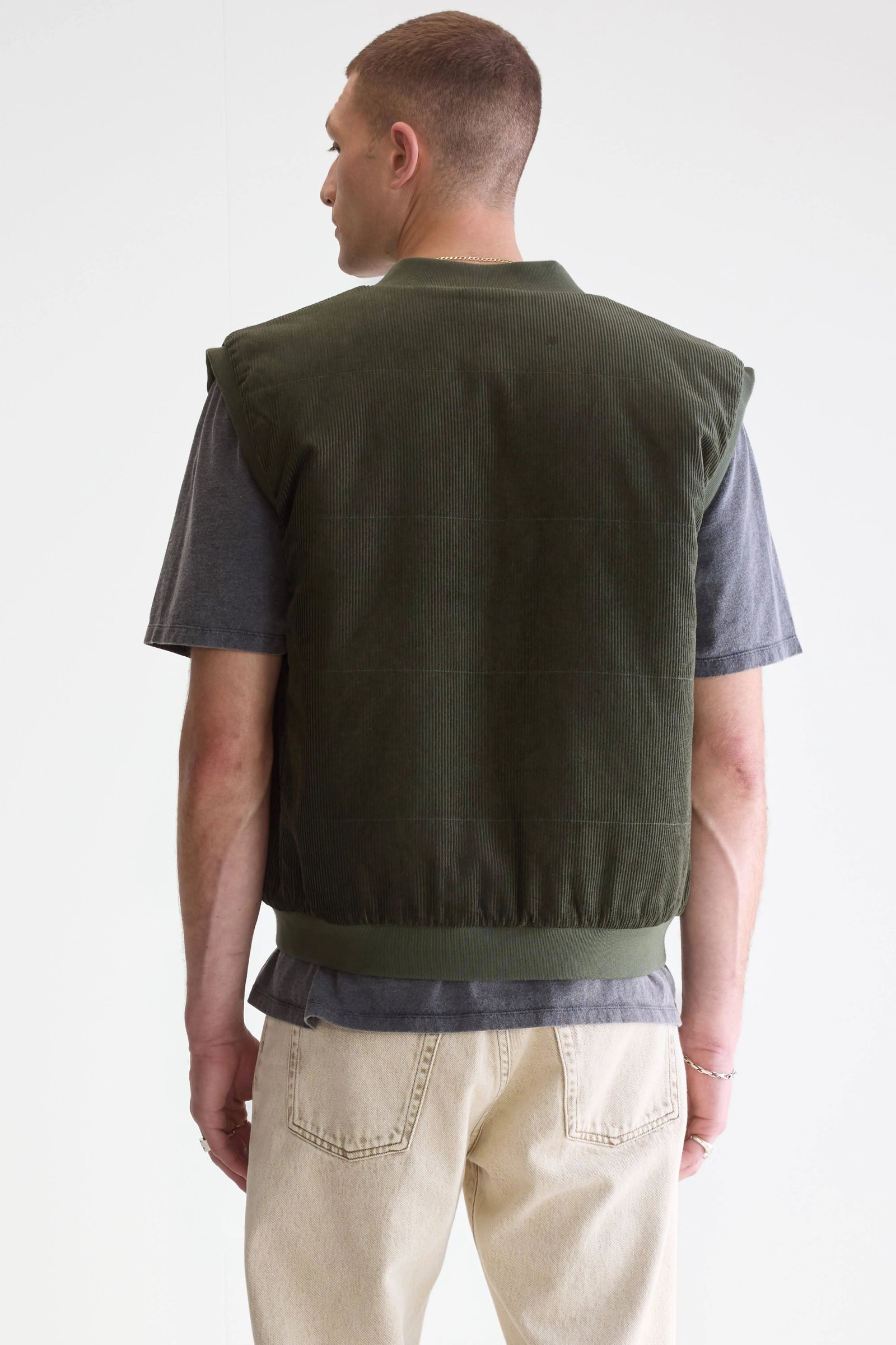 Jocko bodywarmer (252 / M / DARK OLIVE) - Image 5