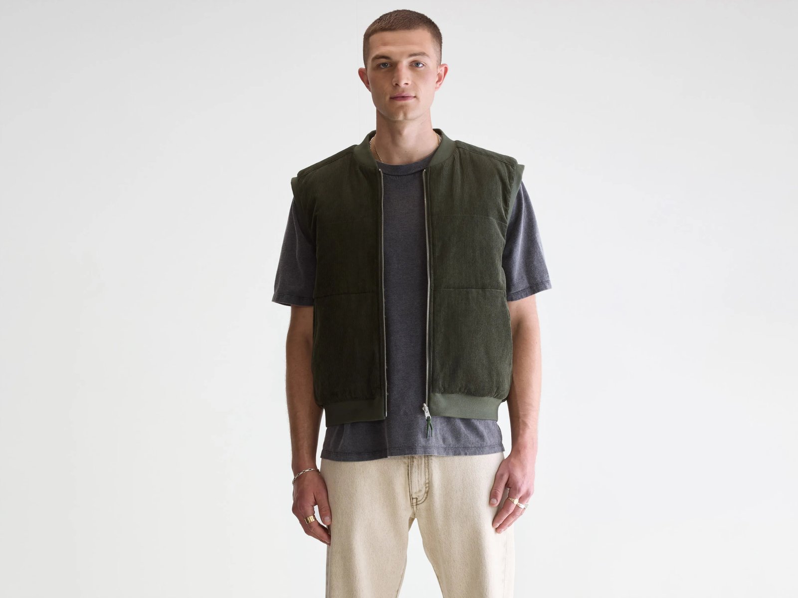 Jocko bodywarmer (252 / M / DARK OLIVE)