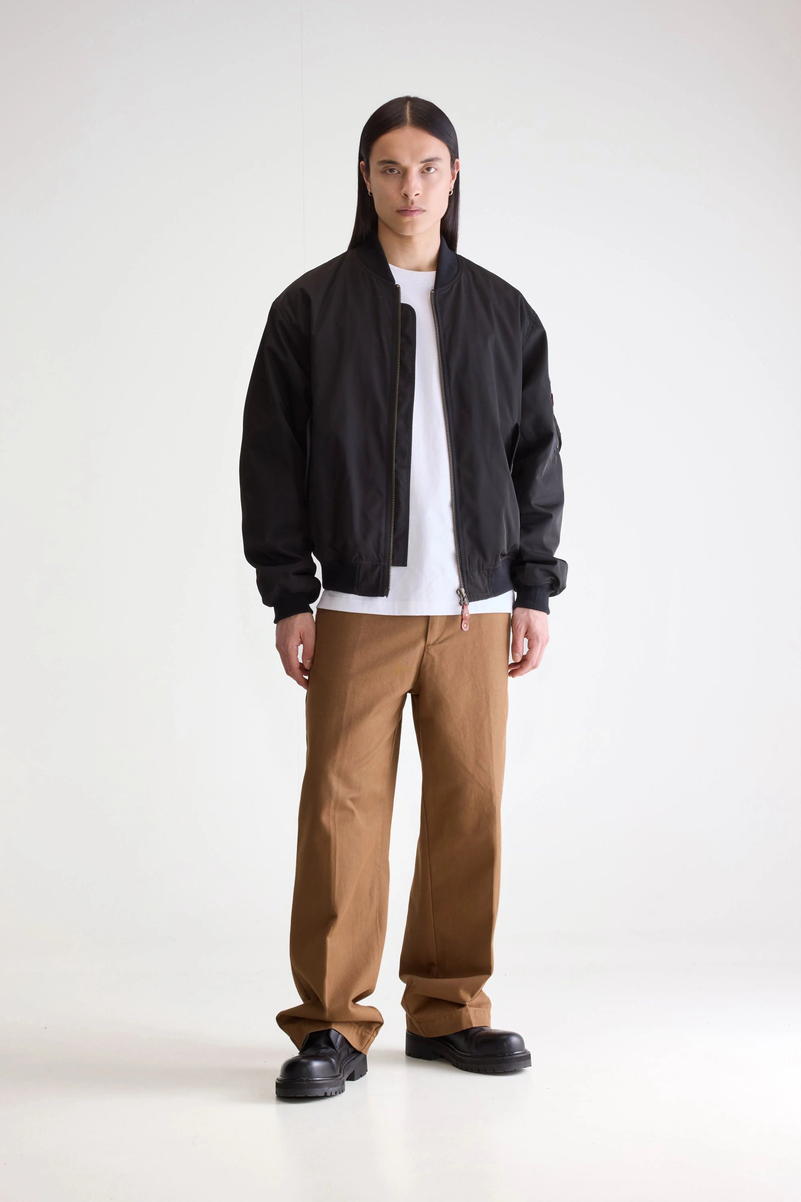 Jumper bomber jacket (252 / M / BLACK) - Image 2