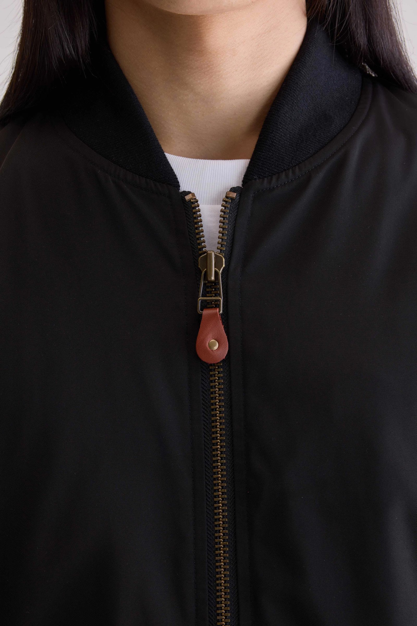 Jumper bomber jacket (252 / M / BLACK) - Image 5