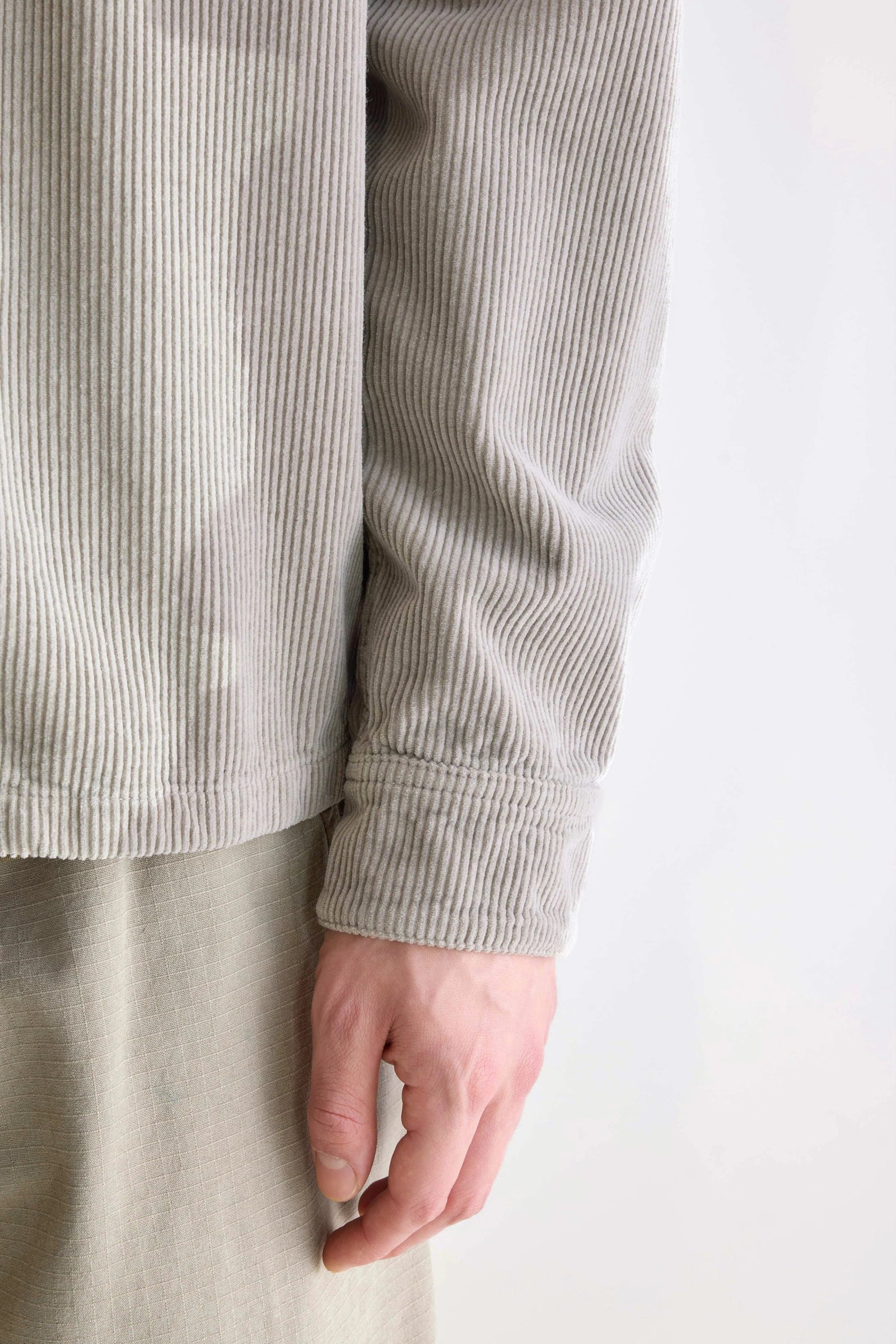 Goney corduroy overshirt (252 / M / ROCK) - Image 6
