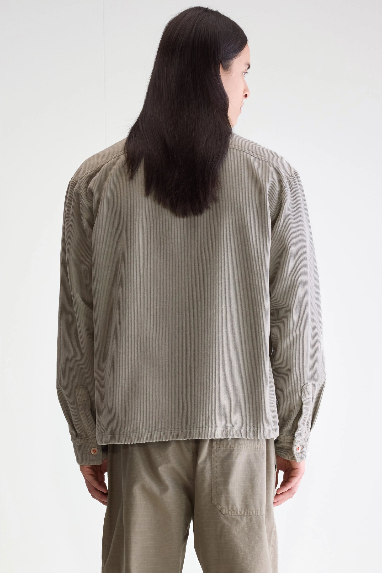 Goney corduroy overshirt (252 / M / ROCK) - Image 4